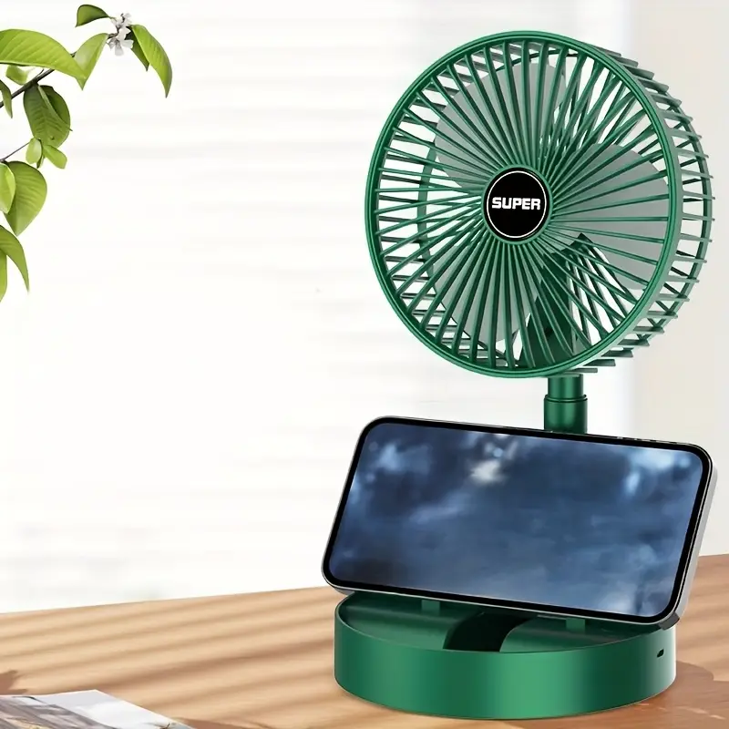 مروحة محمولة قابلة للشحن عبر USB